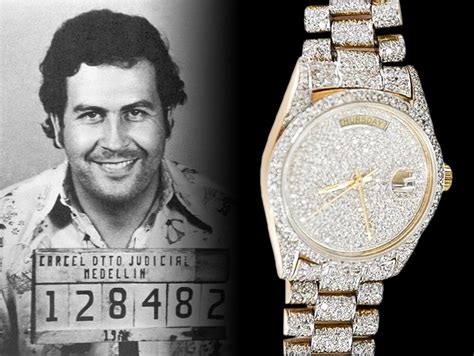 pablo escobar watch auction